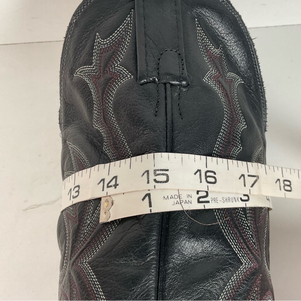 Vintage Dan Post Sueded Shoulder Cowboy Boots | USA Made | Men’s 8 D - Picture 7 of 16